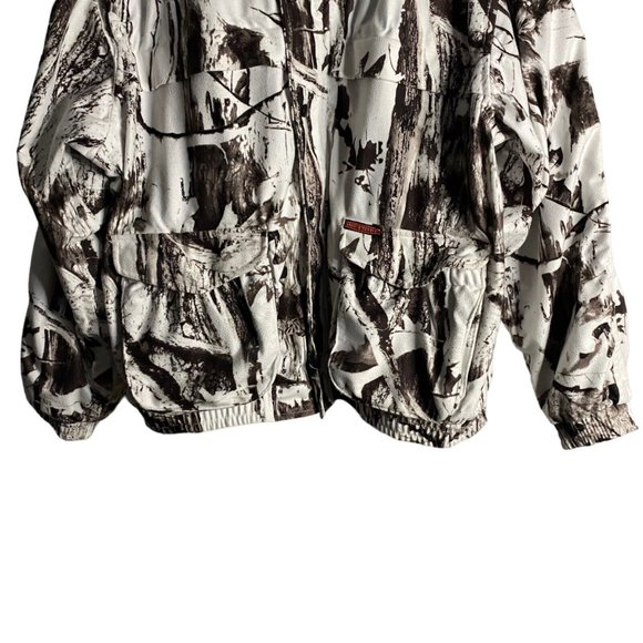 Great Outdoorsman Men Nature Print Full Zip Hooded Jacket - Picture 3 of 13